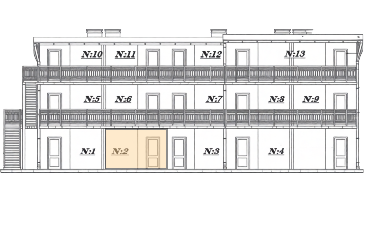 размещение второго номера базы отдыха 62 Штормовое
